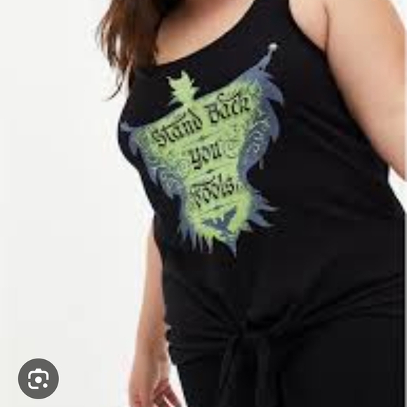 Disneys Maleficient Tank By Torrid Size 3 - Picture 1 of 4